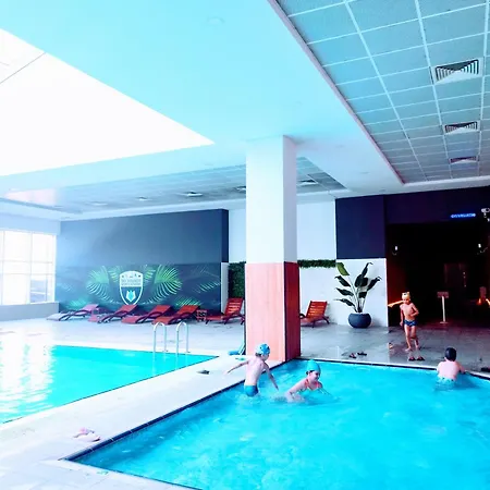 Skopje Sky City 19Th Floor Twin & 12Th Floor & 25Th Floor Apartments & With Pool & Spa & Gym & Parking Included In Price * Skopje